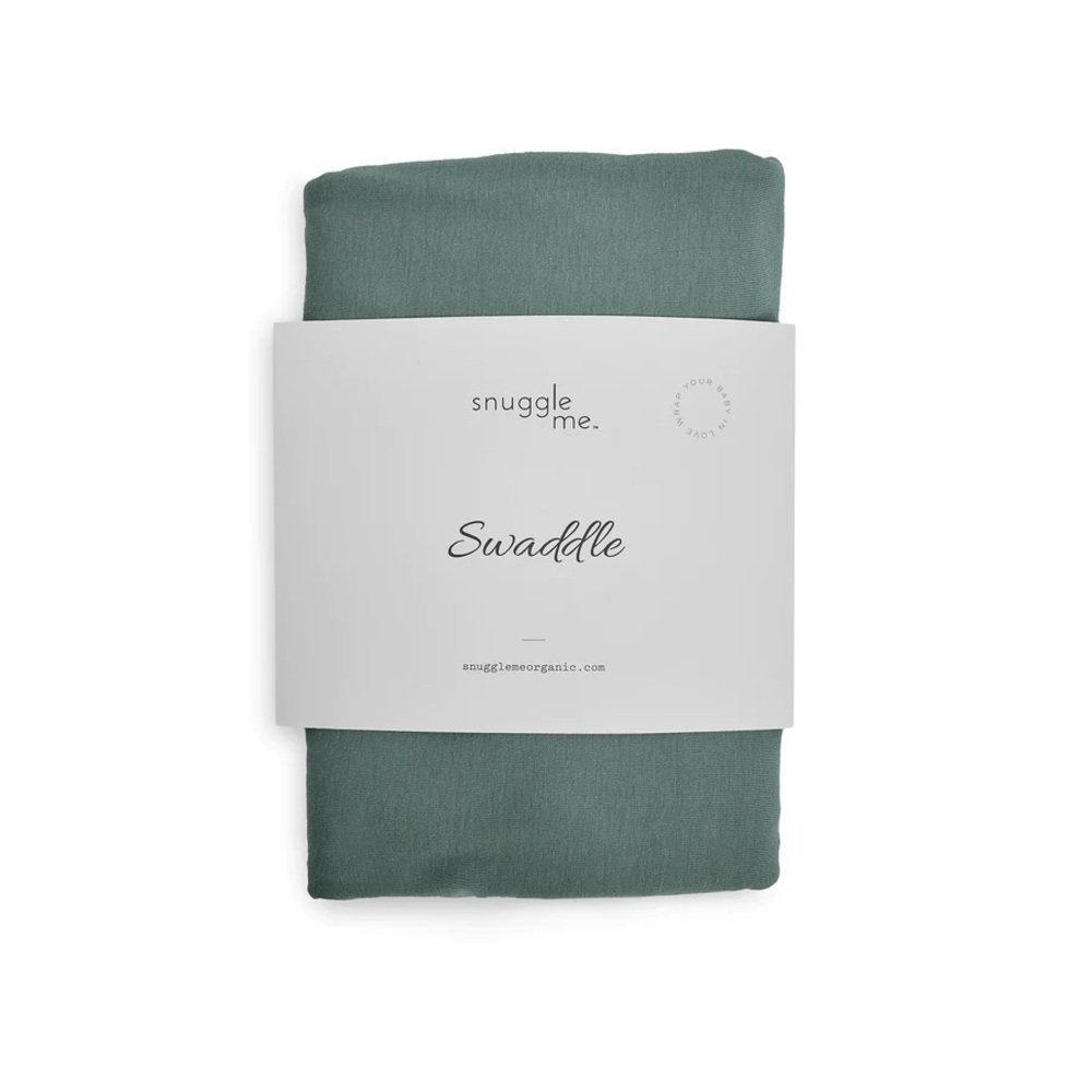 Snuggle Me organic swaddle blanket - Moss